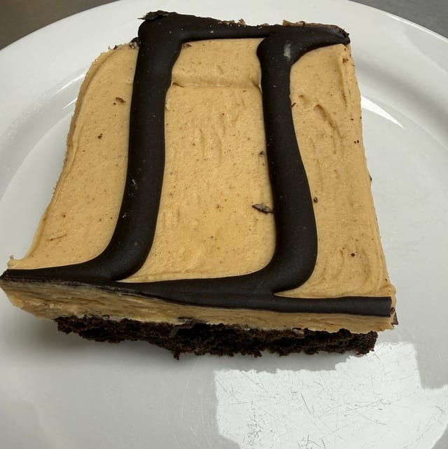 Chocolate Peanut Butter Brownie.