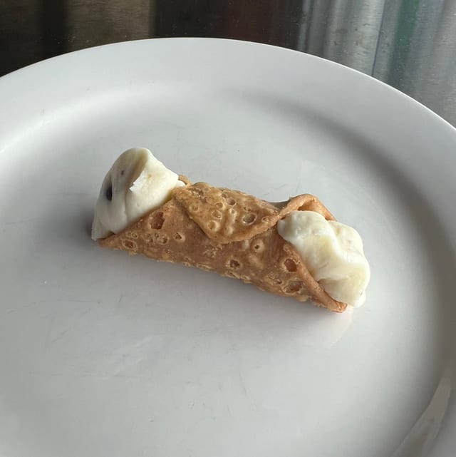 Small Cannoli.